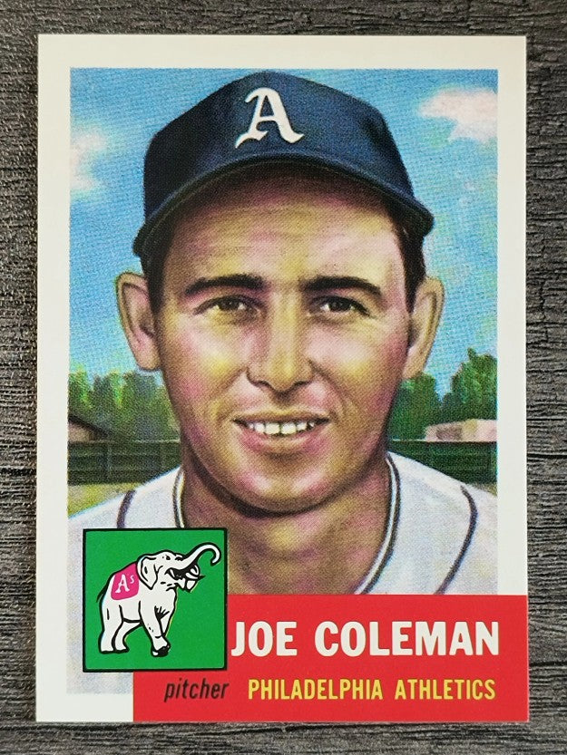 1991 Topps Archives '53 #279 Joe Coleman