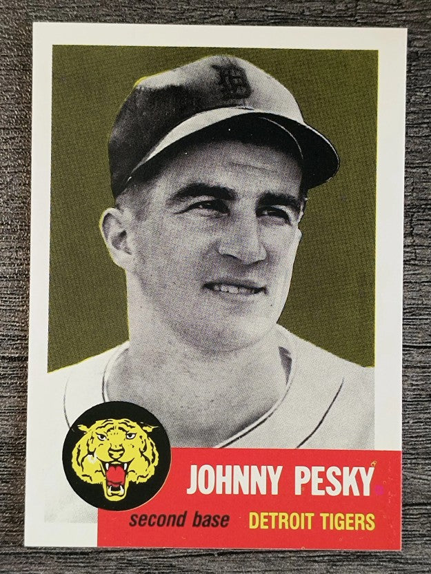 1991 Topps Archives '53 #315 Johnny Pesky