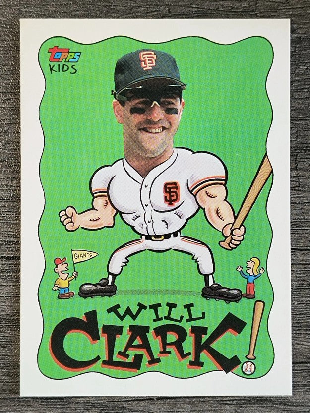 1992 Topps Kids #58 Will Clark