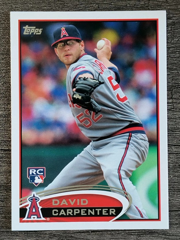 2012 Topps Update #US321 David Carpenter RC