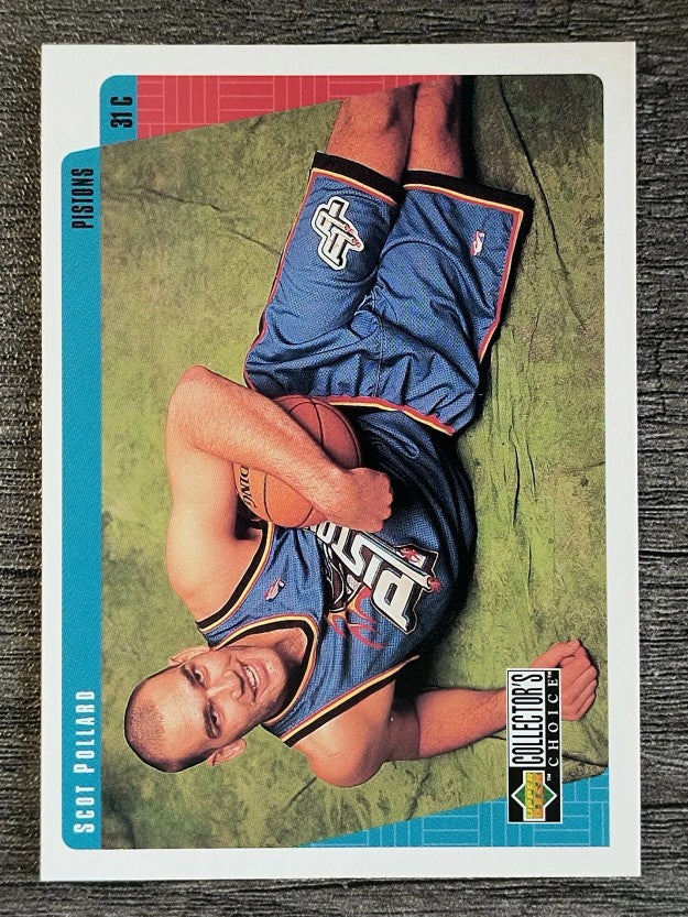1997-98 Collector's Choice #244 Scot Pollard RC