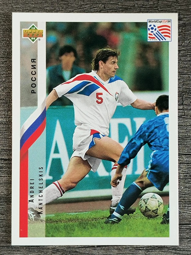 1994 Upper Deck World Cup Contenders English/Italian #212 Andrei Kantchelskis