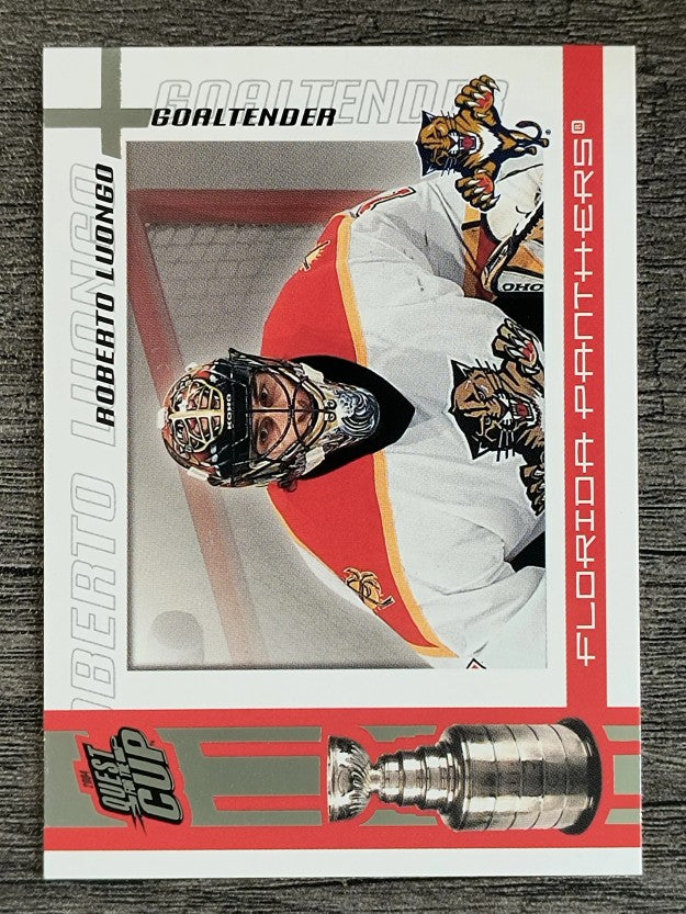 2003-04 Pacific Quest for the Cup #48 Roberto Luongo