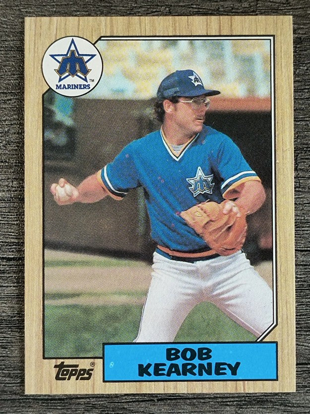 1987 Topps #498 Bob Kearney