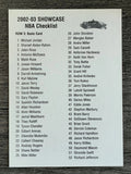 2002-03 Fleer Tradition Checklists #NNO Row 3-Row 2 104