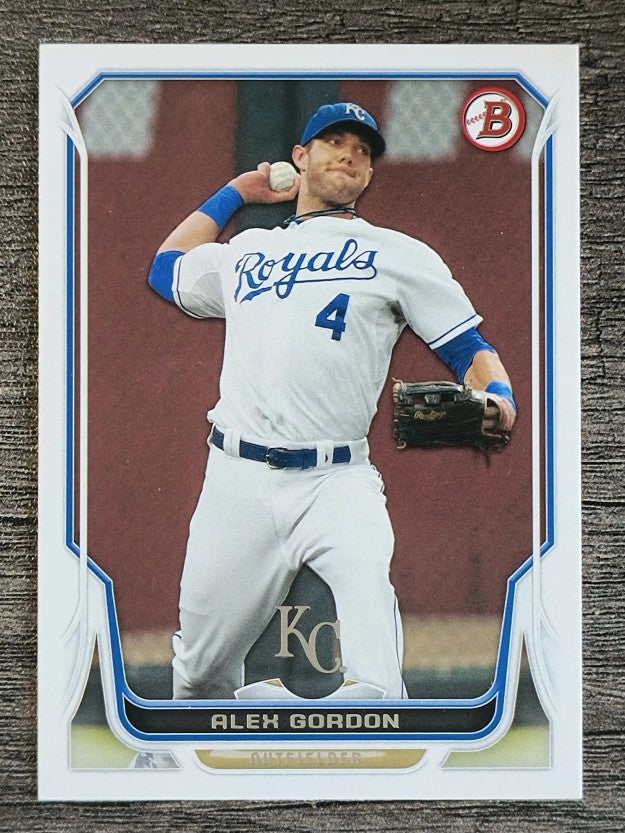 2014 Bowman #59 Alex Gordon