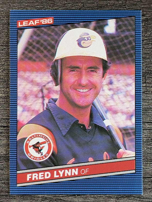 1986 Leaf/Donruss #120 Fred Lynn