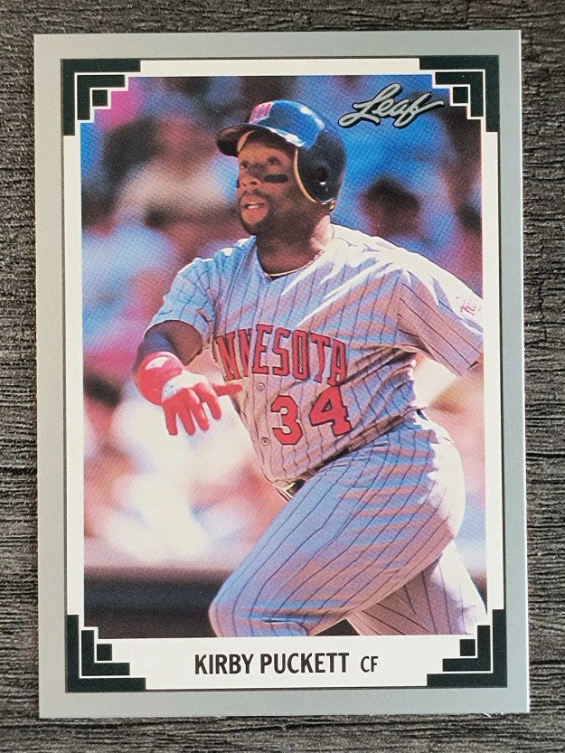 1991 Leaf Previews #21 Kirby Puckett