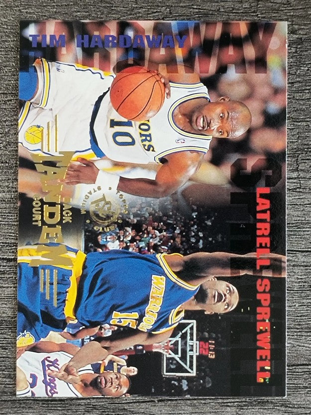 1994-95 Stadium Club #230 Tim Hardaway BCT/Latrell Sprewell