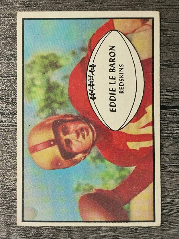 1953 Bowman #1 Eddie LeBaron RC (VG)