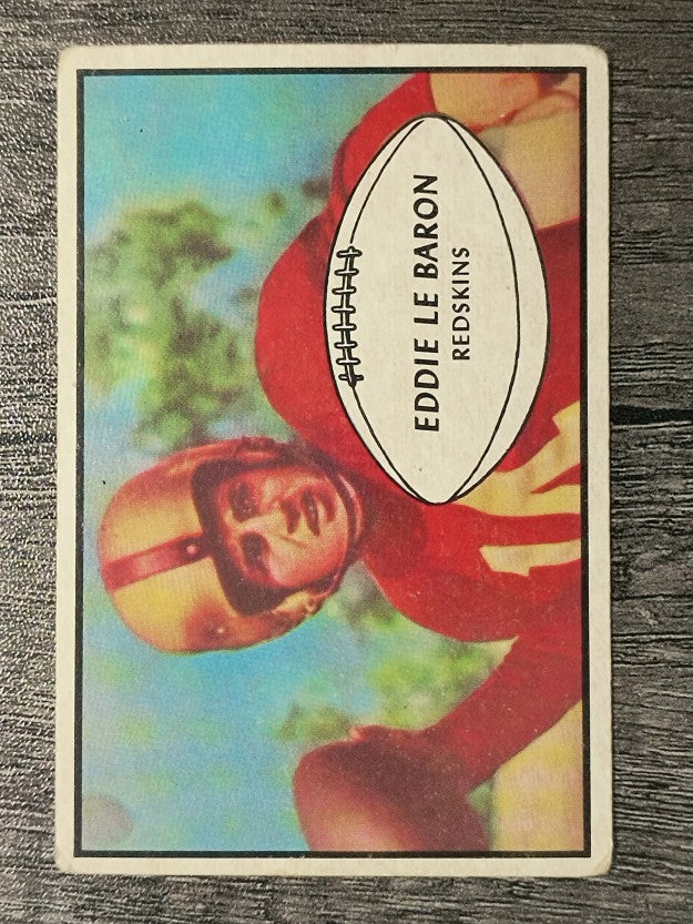 1953 Bowman #1 Eddie LeBaron RC (VG)