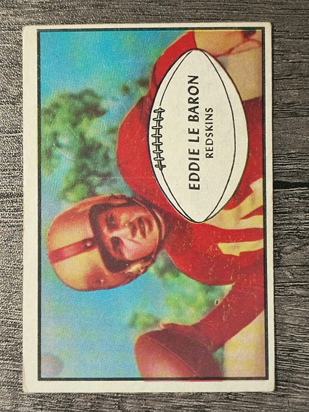 1953 Bowman #1 Eddie LeBaron RC (VG)