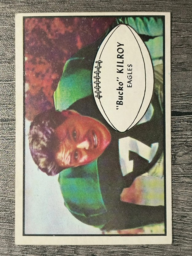 1953 Bowman #4 Bucko Kilroy (EX)