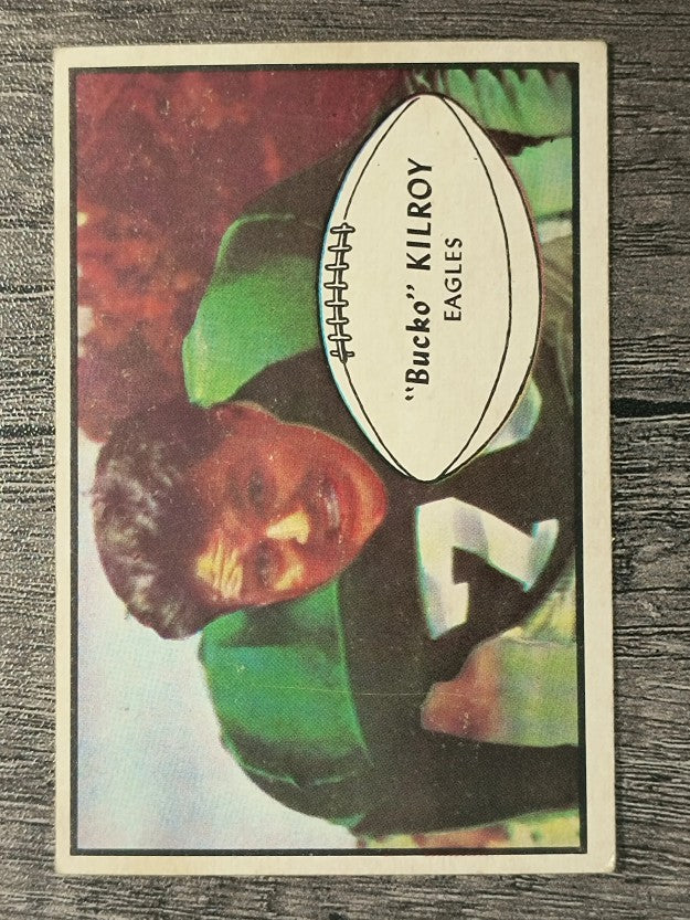 1953 Bowman #4 Bucko Kilroy (VGEX)