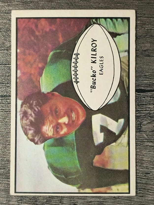 1953 Bowman #4 Bucko Kilroy (EX)