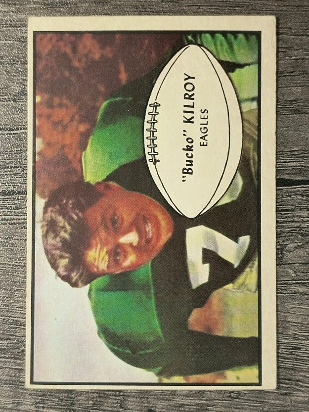 1953 Bowman #4 Bucko Kilroy (EX)