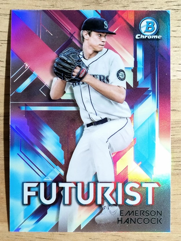 2021 Bowman Chrome Futurist Refractors #FUTEH Emerson Hancock