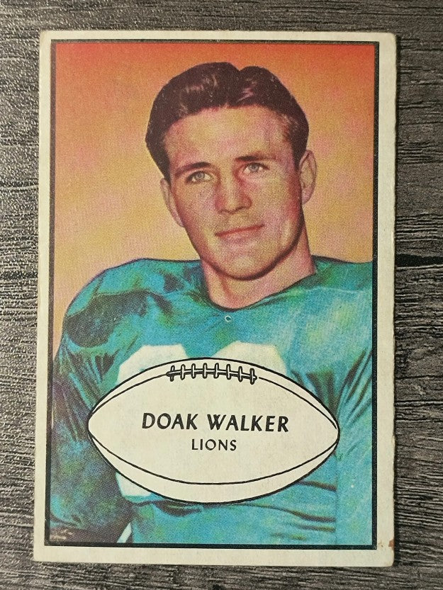 1953 Bowman #6 Doak Walker (VG)