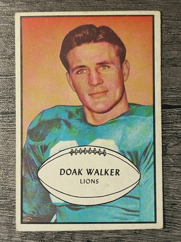 1953 Bowman #6 Doak Walker (VG)