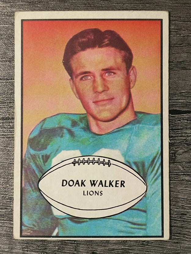 1953 Bowman #6 Doak Walker (VG)
