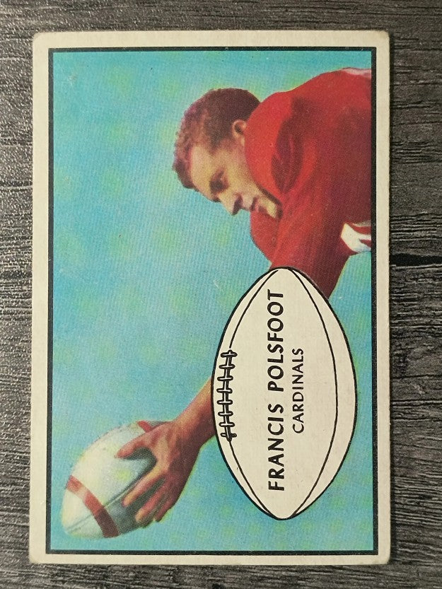 1953 Bowman #7 Fran Polsfoot (VGEX)