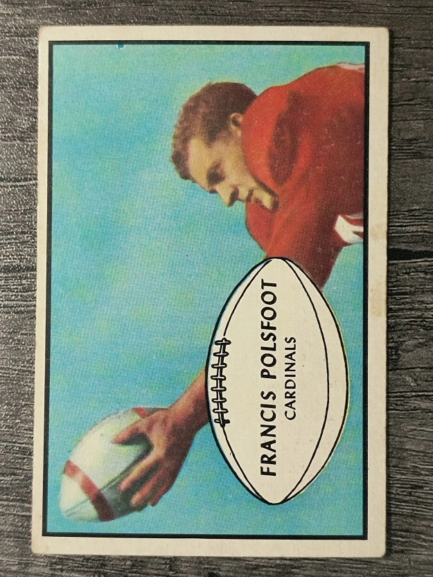1953 Bowman #7 Fran Polsfoot (VGEX)