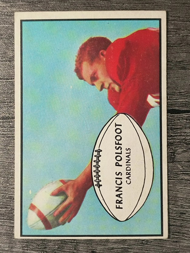 1953 Bowman #7 Fran Polsfoot (VGEX)