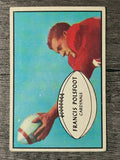 1953 Bowman #7 Fran Polsfoot (VGEX)