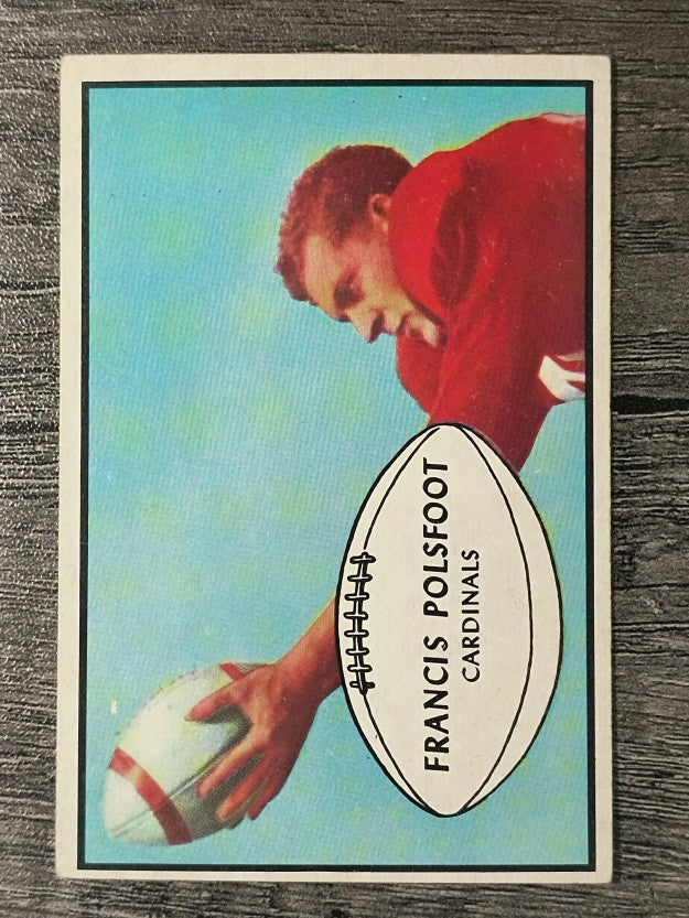 1953 Bowman #7 Fran Polsfoot (EX)