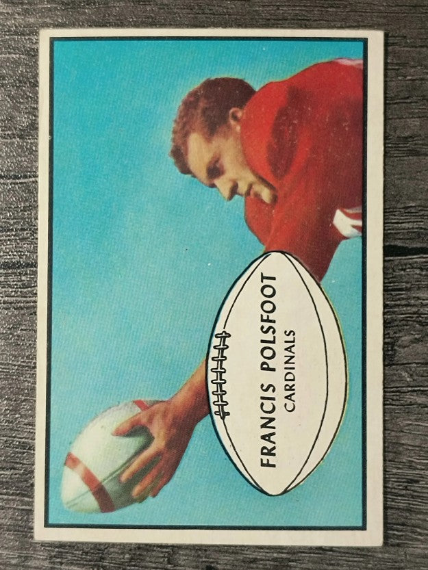 1953 Bowman #7 Fran Polsfoot (EXMT)