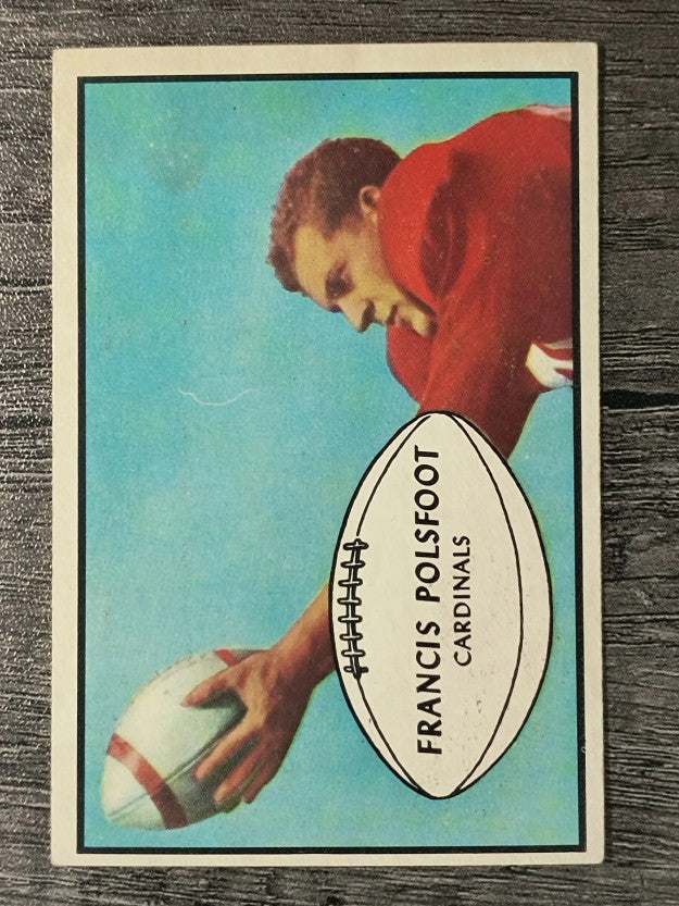 1953 Bowman #7 Fran Polsfoot (VG)