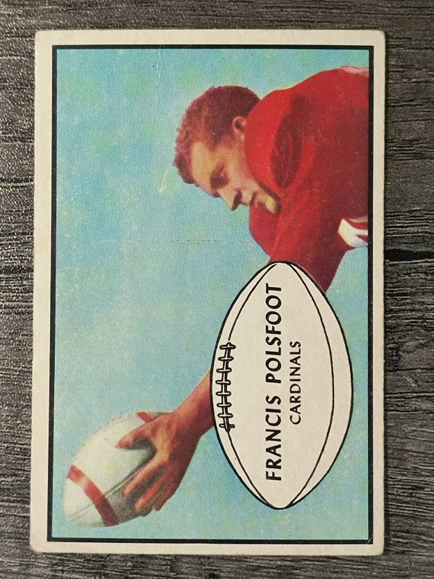 1953 Bowman #7 Fran Polsfoot (VG)