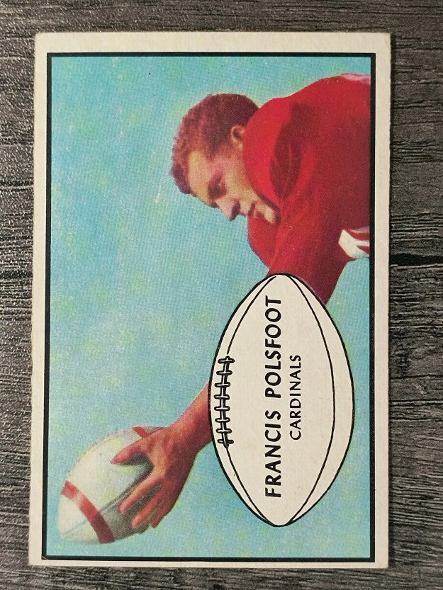 1953 Bowman #7 Fran Polsfoot (EX)