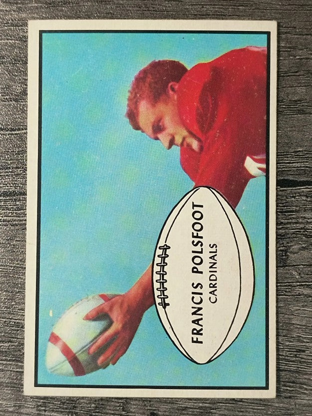 1953 Bowman #7 Fran Polsfoot (EX)
