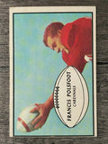 1953 Bowman #7 Fran Polsfoot (VGEX)