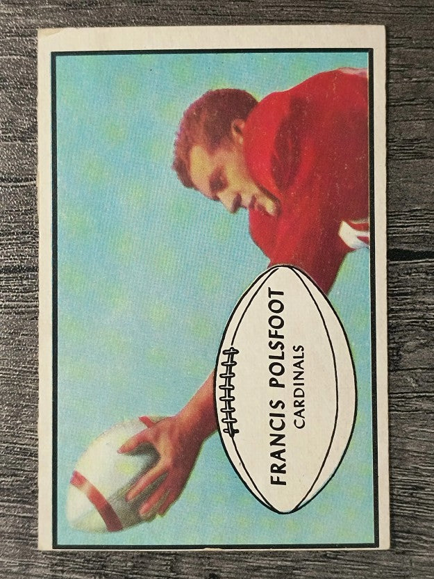 1953 Bowman #7 Fran Polsfoot (VGEX)