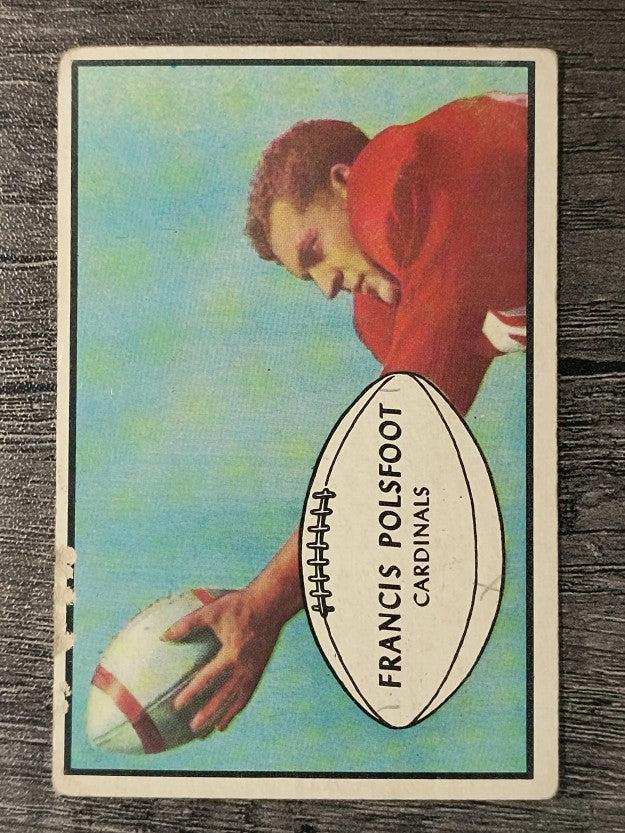 1953 Bowman #7 Fran Polsfoot (GOOD)