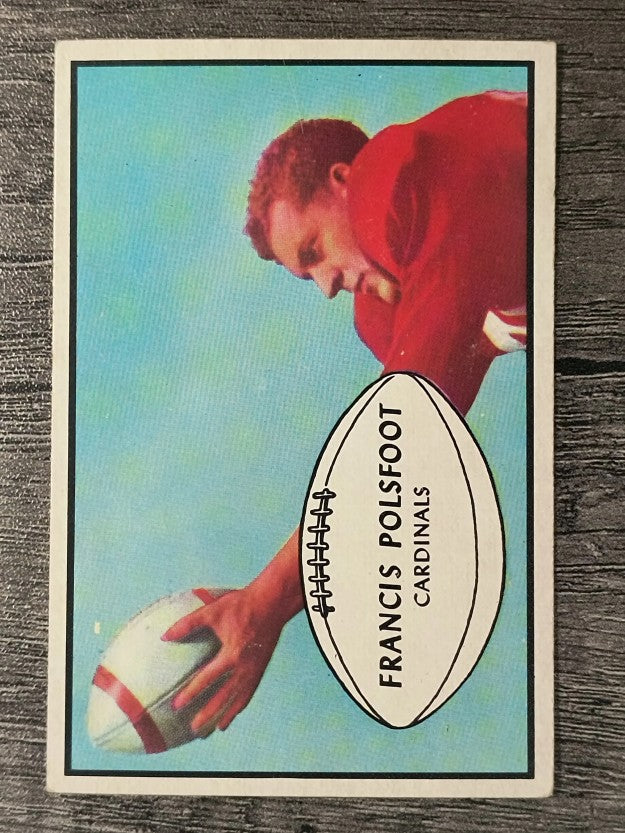 1953 Bowman #7 Fran Polsfoot (EX)