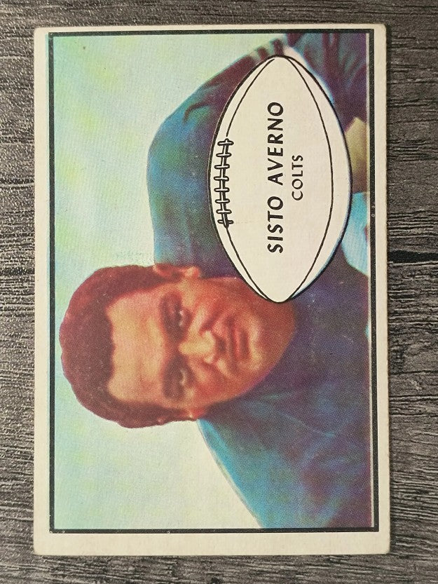 1953 Bowman #8 Sisto Averno RC (VGEX)