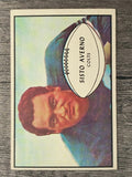 1953 Bowman #8 Sisto Averno RC (VG)