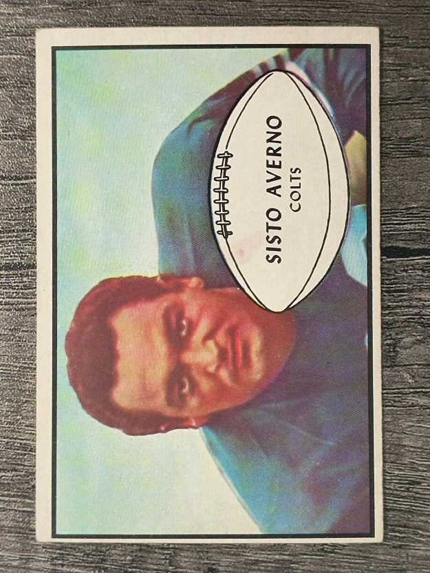 1953 Bowman #8 Sisto Averno RC (VG)