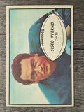 1953 Bowman #8 Sisto Averno RC (VGEX)