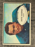 1953 Bowman #8 Sisto Averno RC (VGEX)
