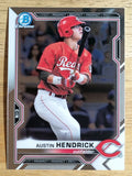 2021 Bowman Chrome Prospects #BCP55 Austin Hendrick