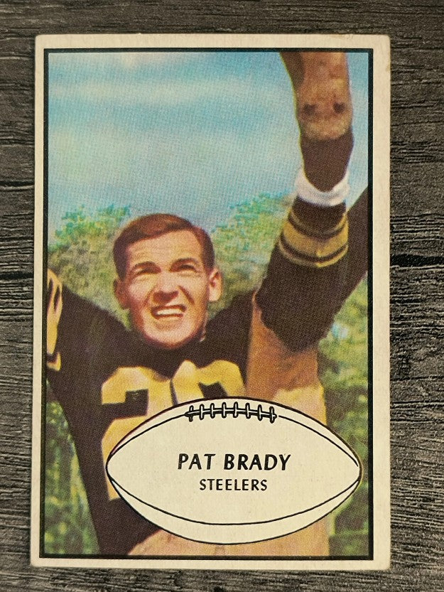 1953 Bowman #10 Pat Brady RC (VGEX)