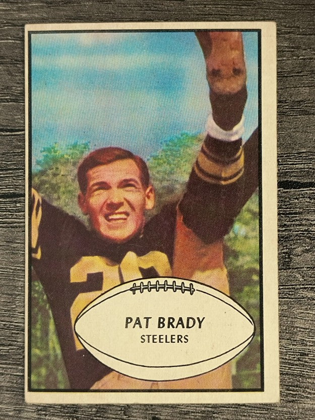 1953 Bowman #10 Pat Brady RC (VGEX)