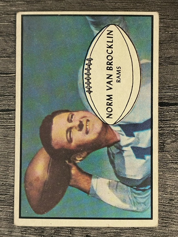 1953 Bowman #11 Norm Van Brocklin (VG)