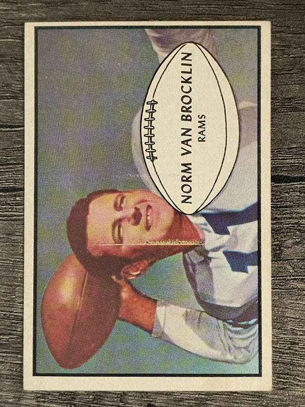 1953 Bowman #11 Norm Van Brocklin (VGEX)