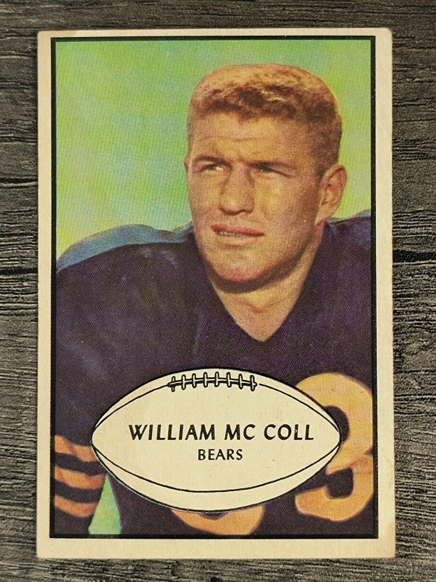 1953 Bowman #12 Bill McColl (VG)