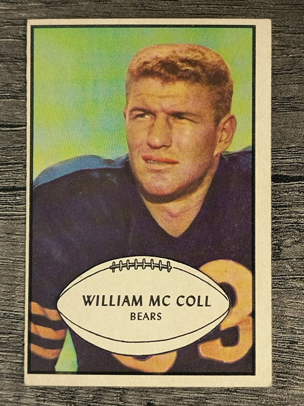1953 Bowman #12 Bill McColl (VGEX)